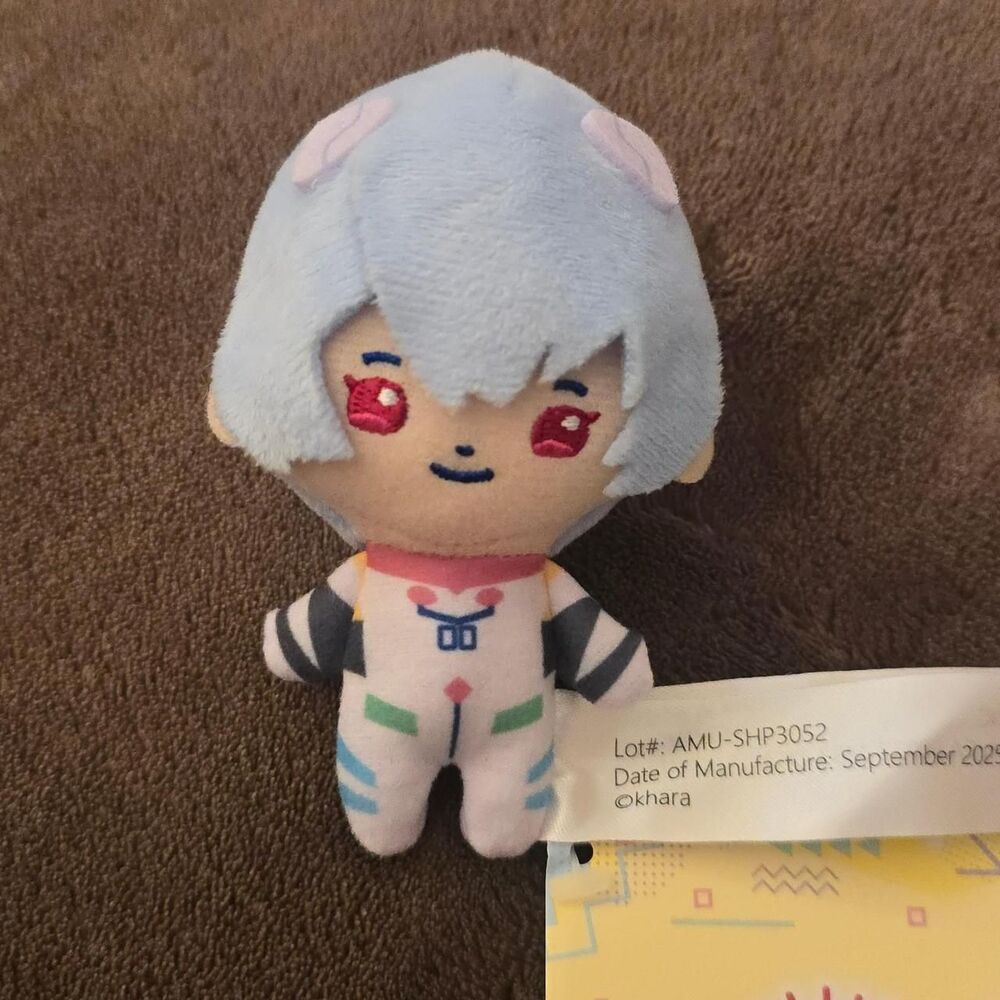 Evangelion EVA Pocket Rei Ayanami Mini Plush